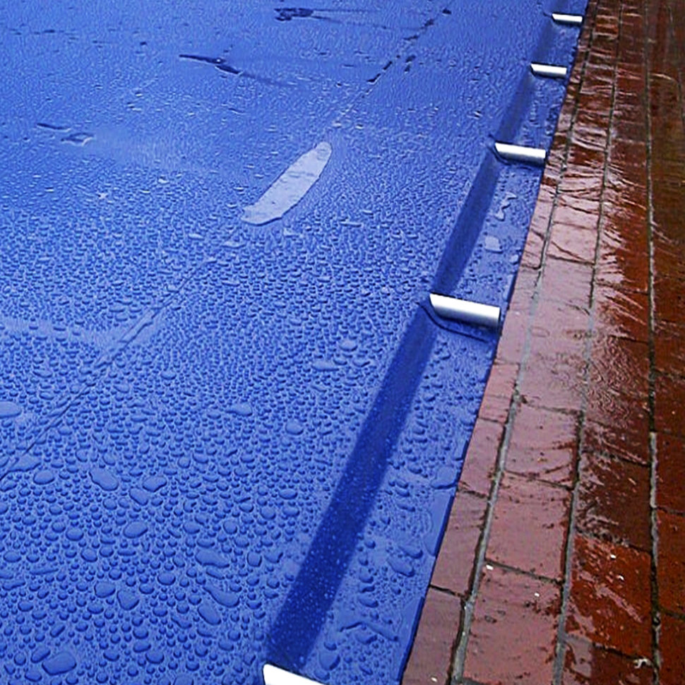 Защитное виниловое покрытие для бассейна 7х3.5 м